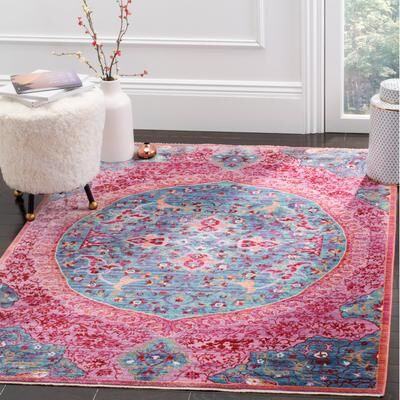SAFAVIEH Sutton Nilgul Boho Oriental Polyester Rug