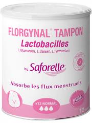 Saforelle Florgynal® Tampon - Boîte de 12 Tampons Normal - Boîte 12 tampons