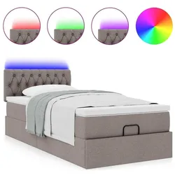 vidaXL, Bett, Léonard Tufted design (160 x 200 cm)