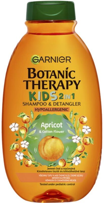 Garnier Botanic Therapy Disney Kids shampoing et après-shampoing 2 en 1 pour des cheveux faciles à démêler pour enfant 400 ml