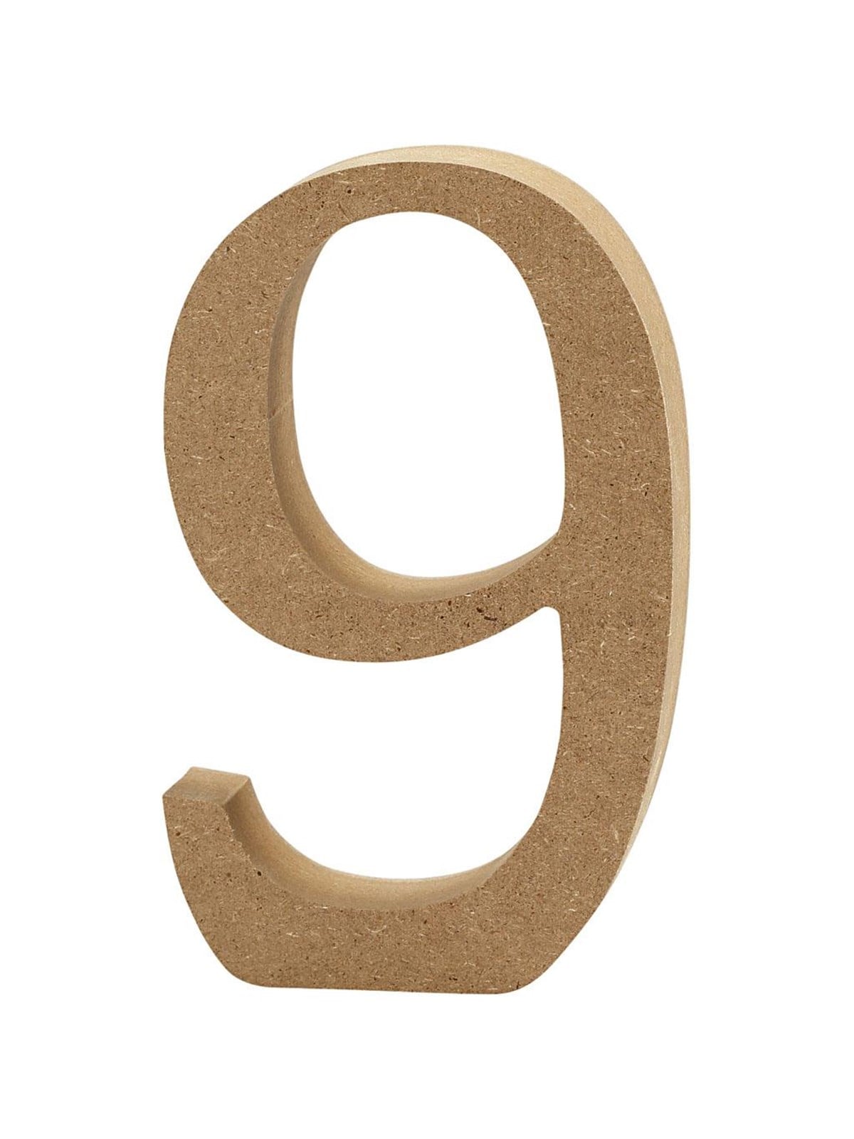 Creativ Company Number 9 MDF 13cm 1pc.
