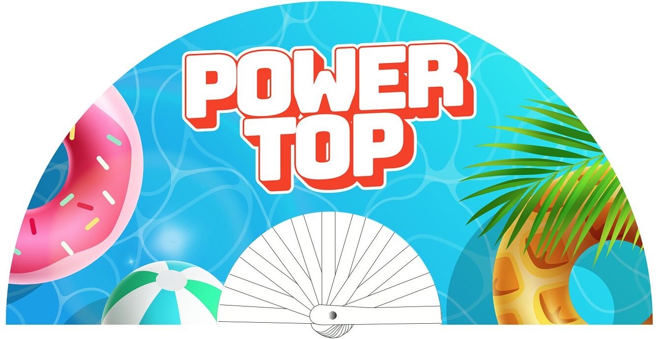 M Proud Éventail Power Top 64cm