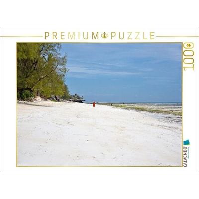 CALVENDO Puzzle Strandspaziergang | 1000 Teile Lege-Größe 64x48cm Foto-Puzzle für glückliche Stunden
