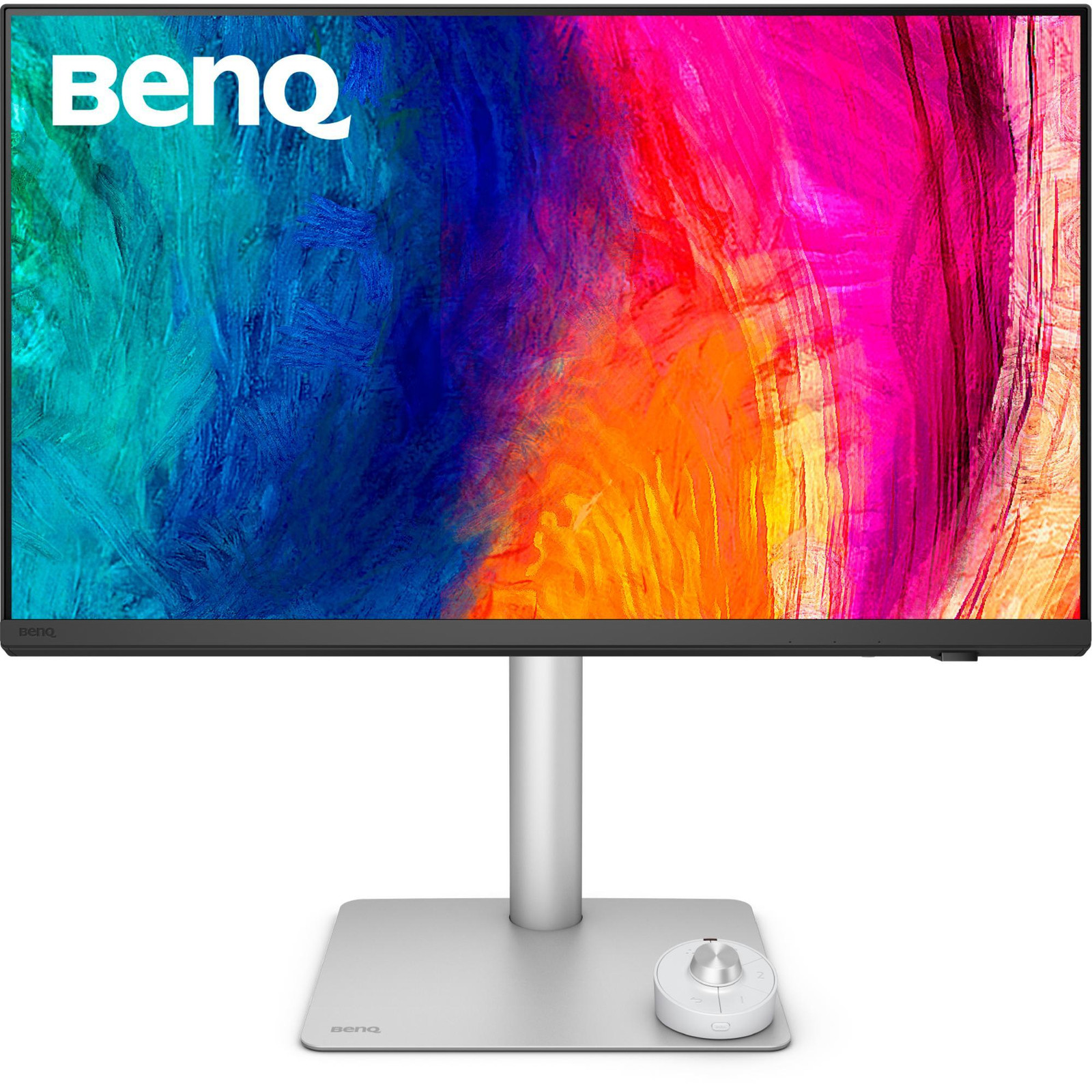 BenQ PD2730S 27 inch 5K Monitor, Zwart, DP/HDMI/TB4/USB, Verstelbaar, Ingebouwde Speakers