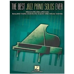 The Best Jazz Piano Solos Ever, Fachbücher von Hal Leonard Publishing Corporation