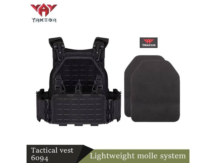 YAKEDA nouveau gilet de Combat 6094 dégagement rapide léger coupe Laser gilet tactique noir équipement transporter gilets tactiques de chasse