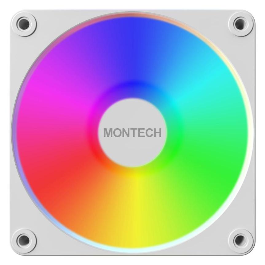 Montech CASE FAN 120MM/GF120 V2 ARGB PWM (W) (120 mm, 1x) (GF120 V2 ARGB PWM (W))