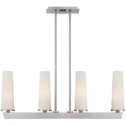 Kronleuchter Hängelampe Deckenleuchte Pendellampe Nickel H 52,1cm Esszimmerlampe