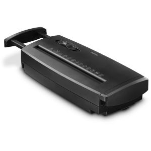 Hama Aktenvernichter 50580 Classic S60, schwarz, 6 Blatt, Aufsatz, 6 mm Streifenschnitt, P-2