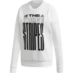 ADIDAS Damen Must Haves Graphic Sweatshirt, Größe S in Grau Grau