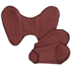 Slipeinlagen - Thong ohne Knöpfe Warm Brown 3Stück