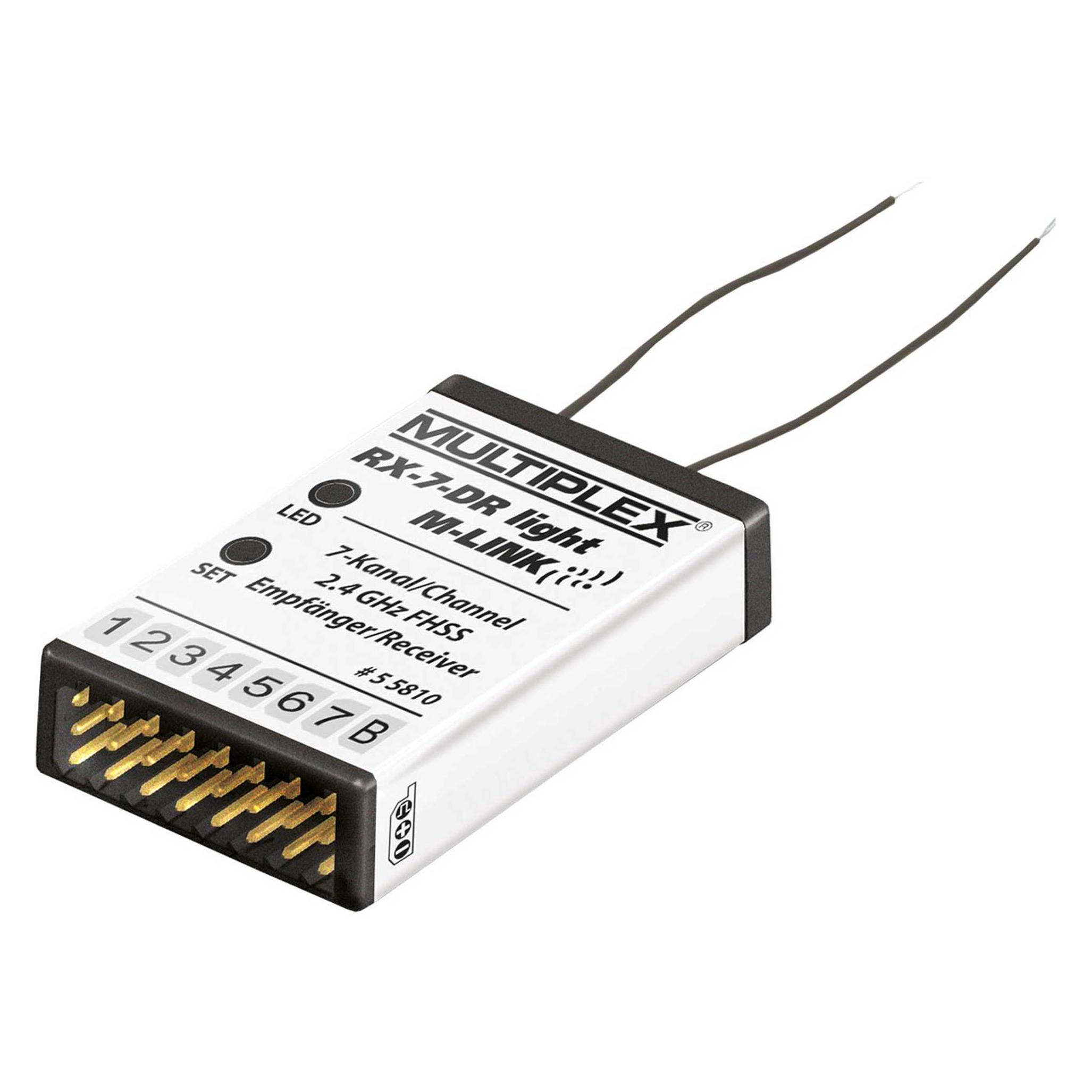 Multiplex 7-Kanal Empfänger RX-7-DR ligh (55810)
