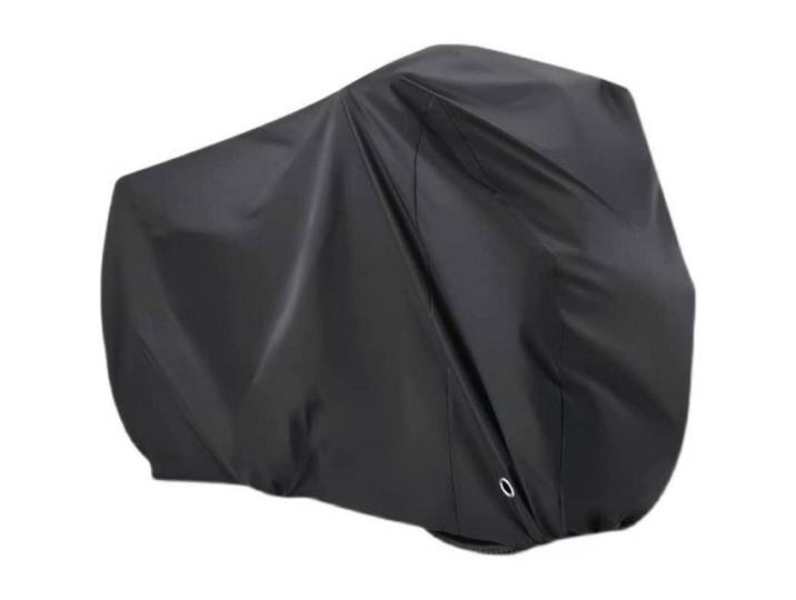 Fahrradabdeckung aus Nylon-Gewebe, wasserdicht, Schwarz, 7.6x7.6x7.6 cm, Freizeit & Co, Sport & Fitness, Fahrräder, Fahrradzubehör