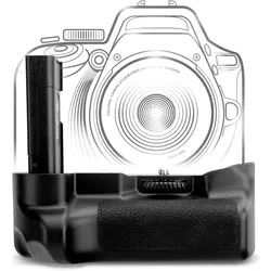 Cellonic KZ Batteriegriff für Nikon D5000, D3000, D60, D40, D40x (Batteriegriff), Batteriegriff, Schwarz
