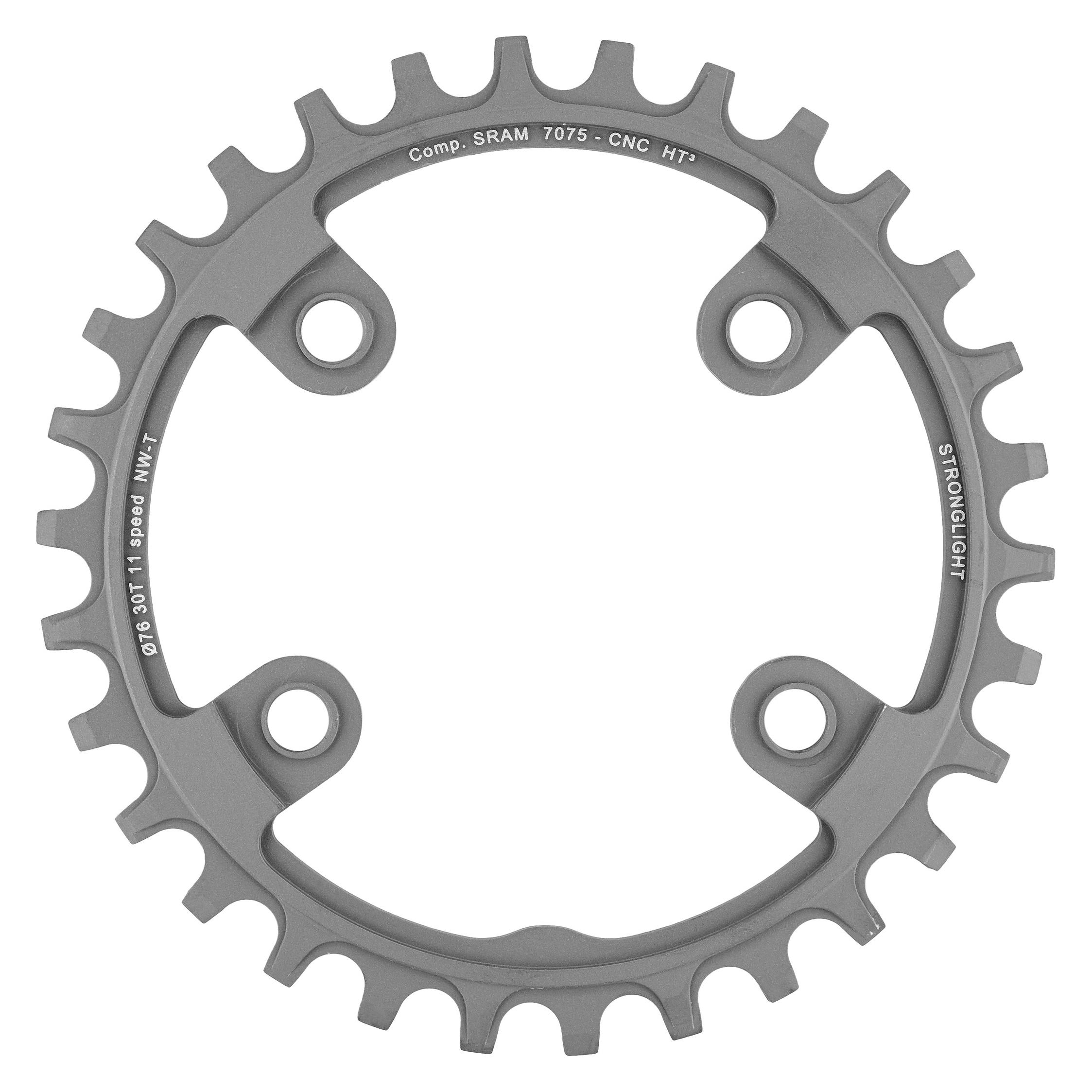 Stronglight MTB Sram 1x11 Kettenblatt für XX1 4-Arm mit Gewinde (38) (274670)