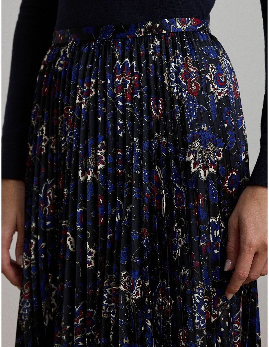 LAUREN RALPH LAUREN Jupe midi imprimé floral