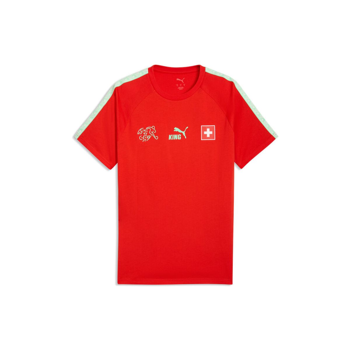 Puma SFV King Tee puma red-green glimmer (05) 3XL 784213-05-3XL