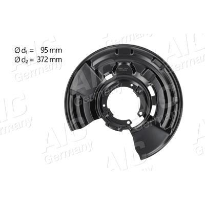 AIC Spritzblech, Bremsscheibe 56987 Hinterachse rechts für BMW