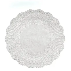 Plattenpapier weiß Ø30cm