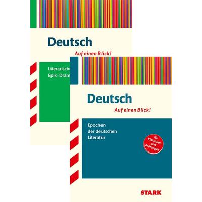 STARK Deutsch - auf einen Blick! Deutsch Literatur - Epochen + Gattungen, Taschenbuch von Markus Hille, Stark Verlag GmbH, 978-3-8490-3961-5