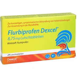 Flurbiprofen Dexcel 8,75 mg