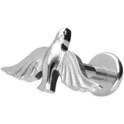 Titan Labret mit Push Fit TAUBE