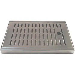 Tropfblech Tropfschale Abtropfblech Tropfkasten BieTal® 25x16x2cm Edelstahl
