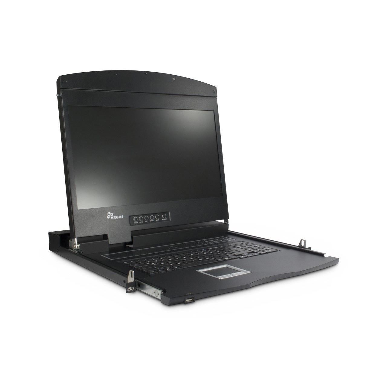 Inter-Tech IPC 19" LED KVM AS-9104 HLS, HDMI