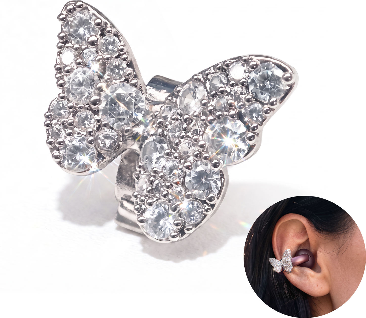 Anker soundcore AeroClip 2 Butterfly Style Decoration Butterfly Style