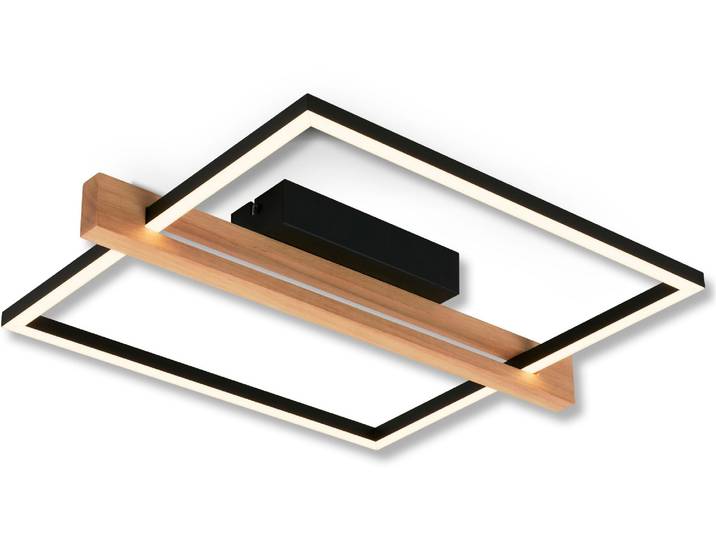 BRILONER LEUCHTEN Deckenleuchte Moldura Deckenleuchte , braun (weiß, neutral), Leuchten, Deckenleuchte