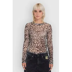 Volcom Tigardi Mesh T-Shirt animal print Gr. S