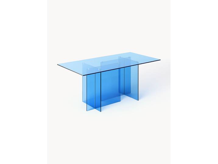 Table en verre Anouk, tailles variées