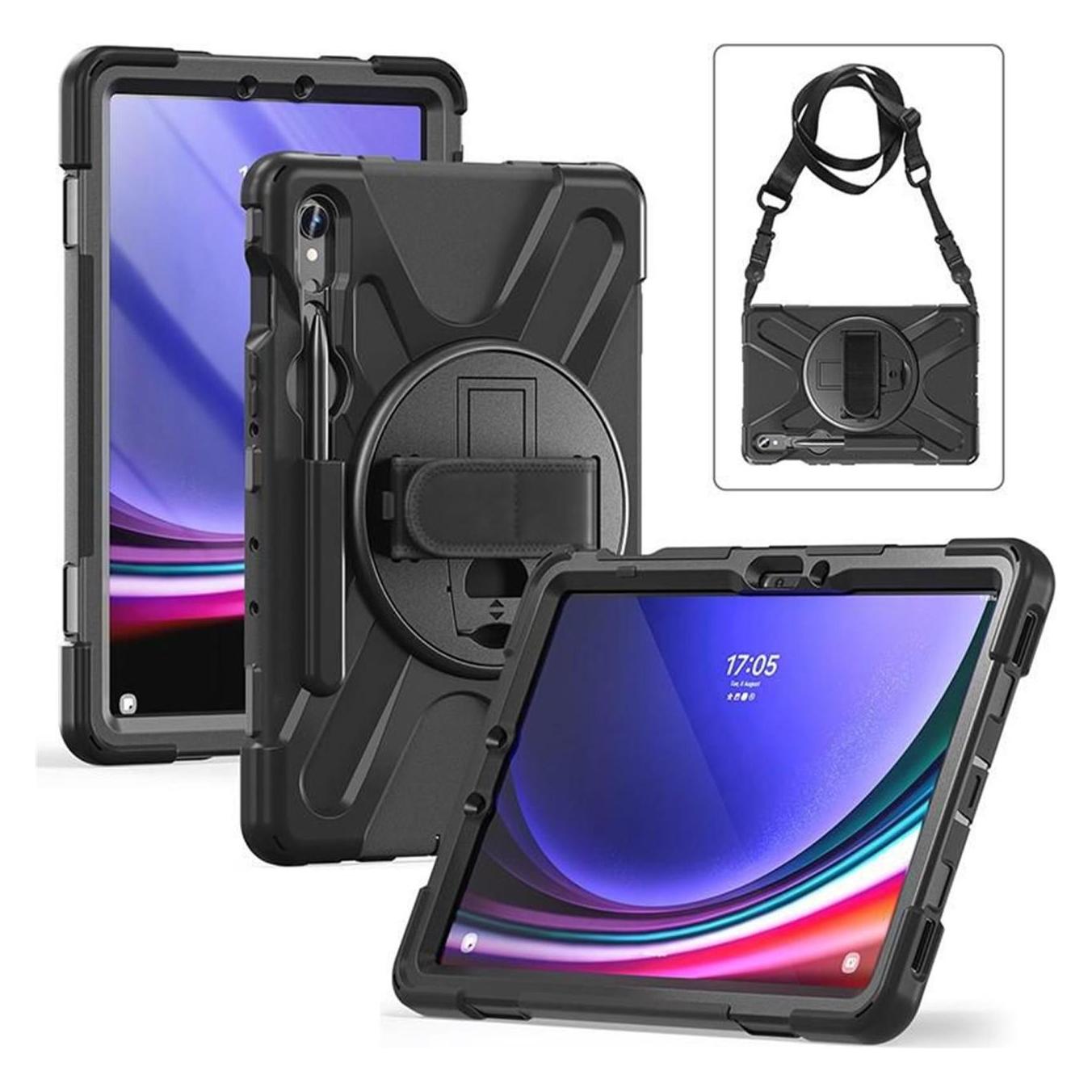 eSTUFF AUSTIN Defender Case Samsung (Samsung Galaxy Tab S10 Lite, Samsung Galaxy Tab S7, Samsung Galaxy Tab S8, Samsung Galaxy Tab S9, Samsung Galaxy Tab S9 FE) (ES681857-BULK)