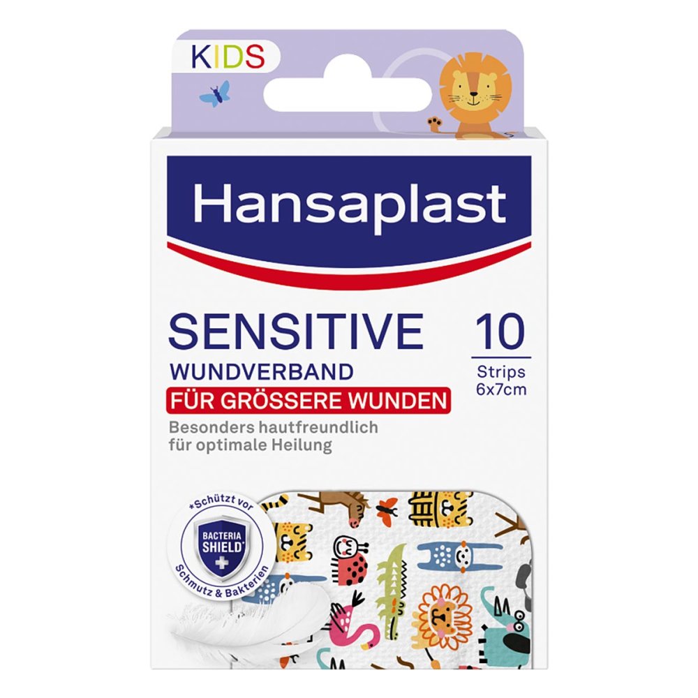 Beiersdorf AG Hansaplast Kids Pflasterstrips Sensitive 6x7 Cm 18271366