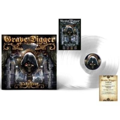 25 To Live (Ltd. 4LP Box Set/Crystal Clear+Poster) - Grave Digger, Vinyl