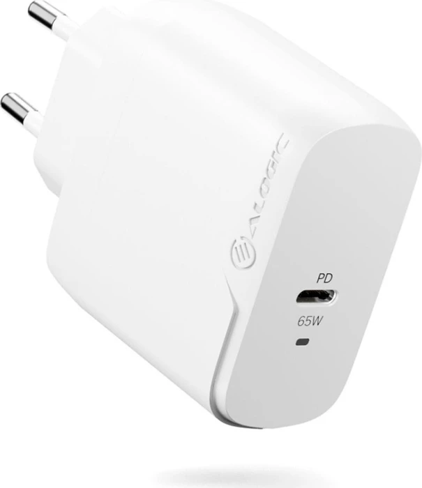 Alogic Ladegerät 65W USB-C EU-Plug weiss