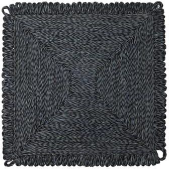 "Caravan Loopy Square Place Mat - Set of 4 - 14"" - 14 x 14"