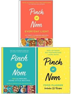 MACMILLAN Pinch of Nom Collection 3 Books Set (Everyday Light, Pinch of Nom, Pinch of Nom Food Planner)