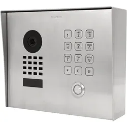 DoorBird D1101KH Classic Aufputz IP Video Türsprechanlage – Edelstahl V2A