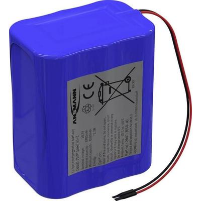 Ansmann 3S2P Akkupack 6x 18650 Kabel Li-Ion 10.8V 5100 mAh