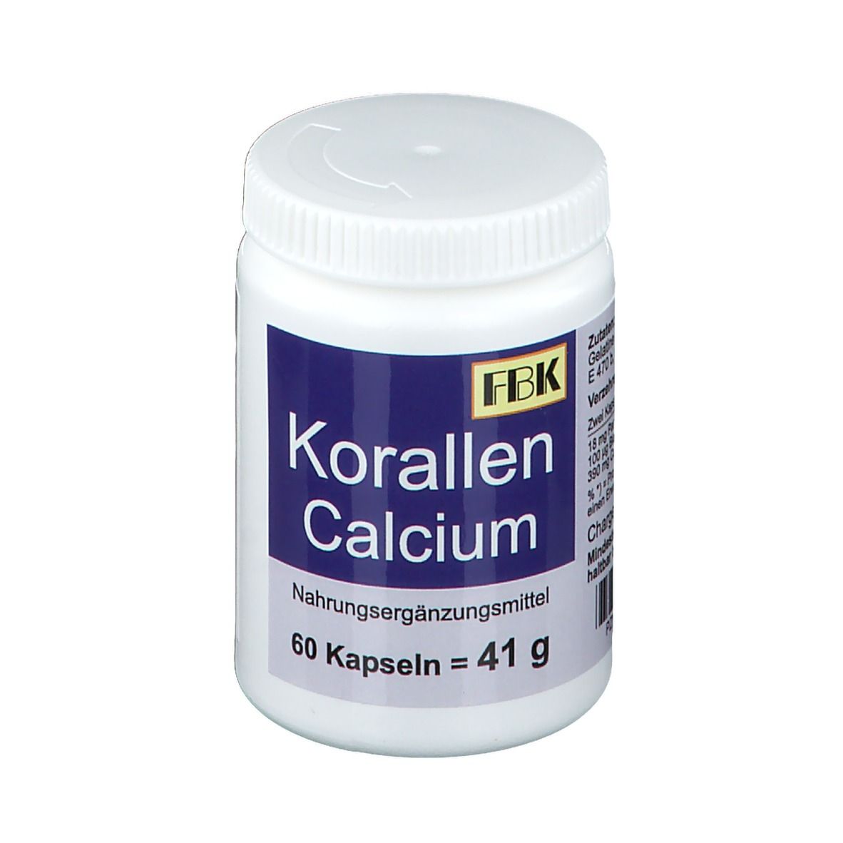 Korallen Calcium Kapseln 60 St
