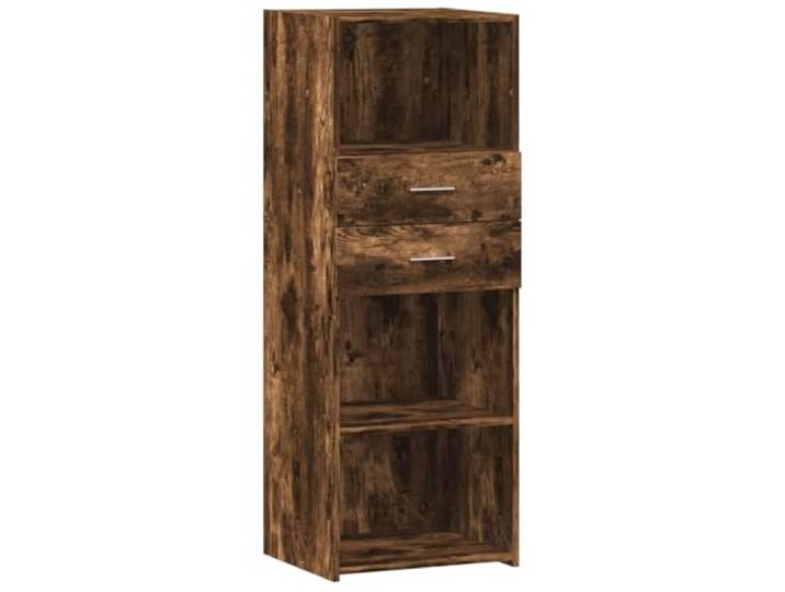 KGFHERENB Highboard Räuchereiche 45x42,5x124 cm Holzwerkstoff Schrank Kompakter Kommodenschrank für Schlafzimmer und Wohnbereich mit reichlich Stauraum und robuster Pflegeleichtigkeit.