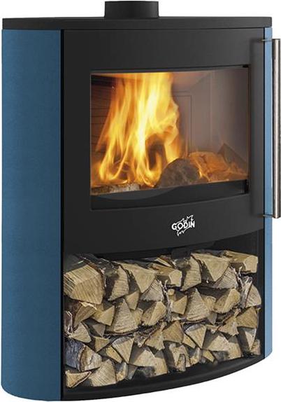 9-kw-holzofen Godin 388245PEINTANTHRACITE