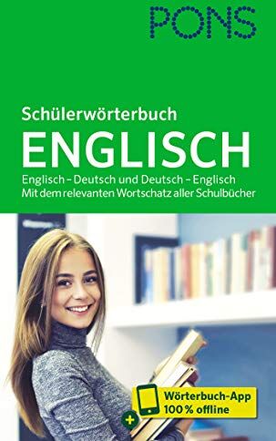 PONS Schülerwörterbuch Englisch: Englisch – Deutsch und Deutsch – Englisch. Mit dem relevanten Wortschatz aller Schulbücher - Preis vom 09.10.2026 07:28:09 h