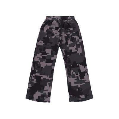 Jogginghose DROPSIZE "Dropsize CAMO JOGGER", Herren, Gr. S, US-Größen, grau (schwarz camo), 70% Baumwolle, 30% Polyester, normal, Hosen Jogginghose