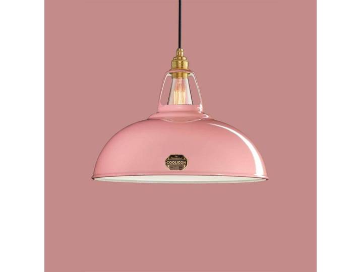 Large 1933 Design Pendelleuchte Powder Rosa - Coolicon - Wohnzimmer - Metall