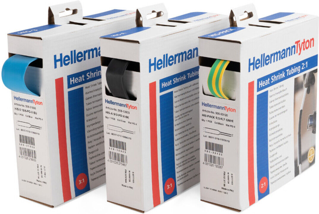 Hellermann Tyton Schrumpfschlauch HIS-3-12/4-POX-RD (308-31202)