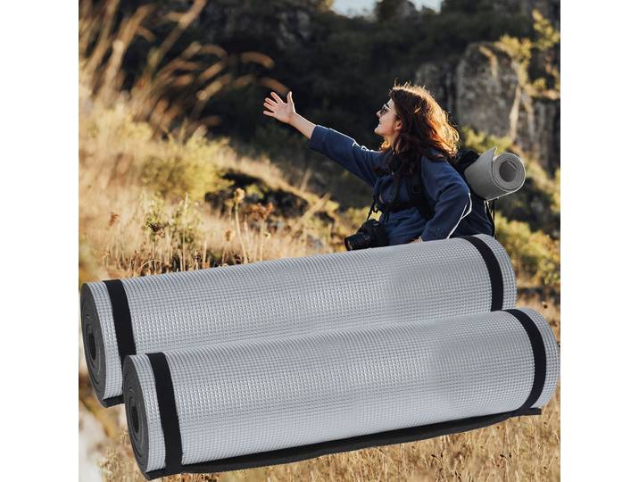 2er-Set Camping-Isomatte, 180 x 60 cm