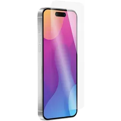 DLH Gehärtetes Glas für Apple iPhone 16 Pro (Apple iPhone 16 Pro), Smartphone Schutzfolie, Transparent