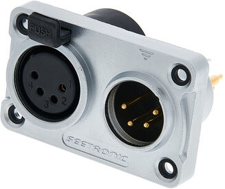 Seetronic C4F2C-W Silber